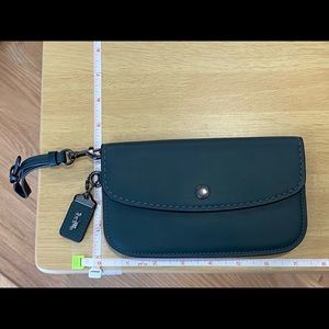 COACH 1941 glovetanned leather clutch